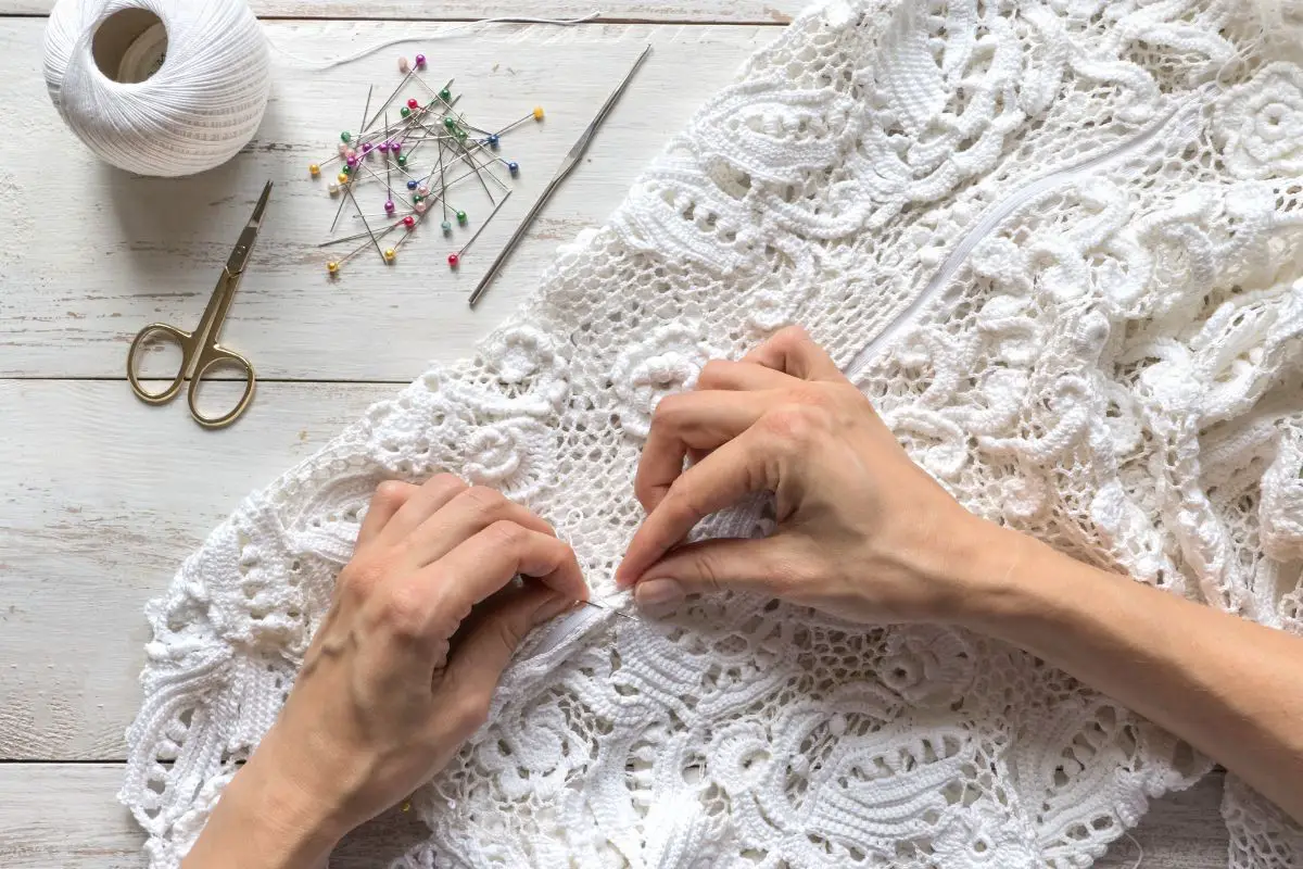 How To Sew Sheer Lace